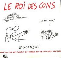 5510100418 Wolinski LE ROI DES CONS 33T