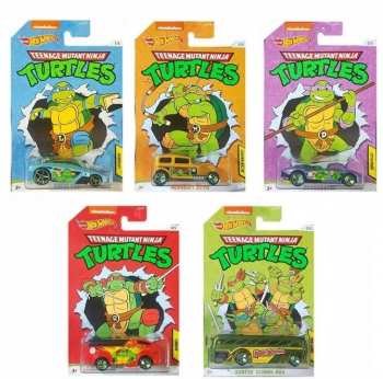 887961818147 Voiture Miniature Metal - TMNT- Tortues Ninja - Hot Wheels  1 64