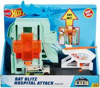 887961813371 Set City Hot Wheels Attaque Des Chauves Souris