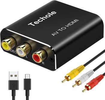 5510110682 daptateur AV Vers HDMI 3 Couleurs