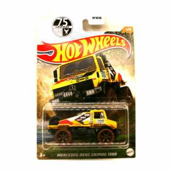 194735023462 Hot Wheels - Mud Runner - Mercedes-benz Unimog 1300 1 64