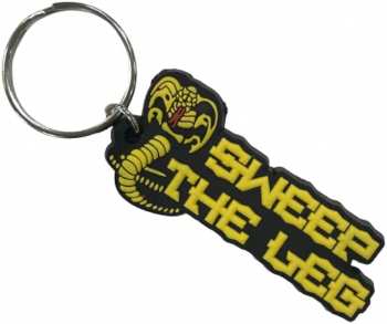 5050293393445 Cobra Kai - Logo Rond Avec Devise - Porte Cle 2D PVC