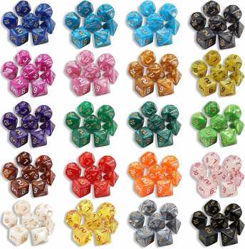 5510115726 Set De 7 Des (4 - 6 - 8 - 10 - 12 - 20 - Dizaines)