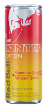 90486333 Red Bull Winter Edition Pomme Fuji Et Gingembre 25cl