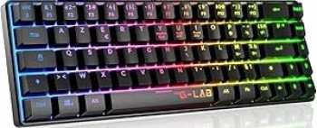 3760162067514 Clavier Gaming Semi Mecanique G Lab Hydrogen Noir Azerty Francais