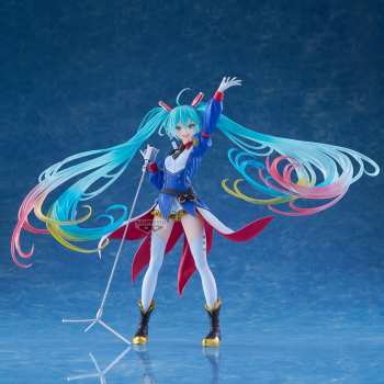 4983164300871 Hatsune Miku - Gundam X Miku - Figurine Banpresto Evolve 21cm