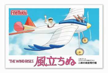 4536318622062 vion Oiseau De Jiro - Le Vent Se Leve - Model Kit 1 48