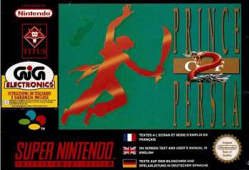 91493043384 Prince of persia 2 Snes (CRD and BOX pas de doc)